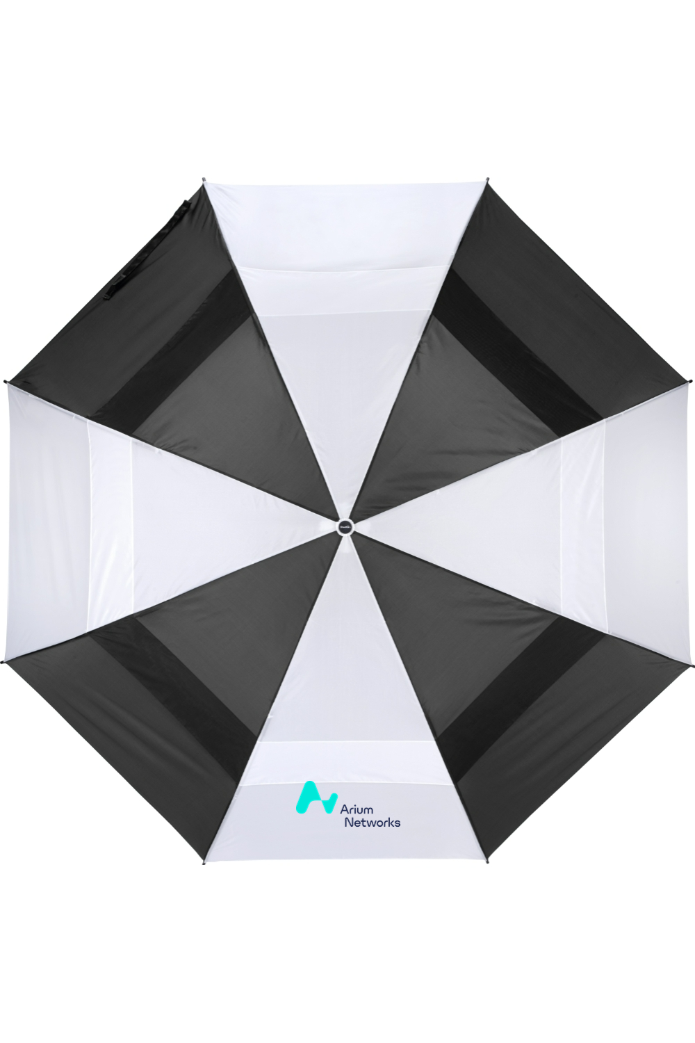 Shed Rain™ Windjammer® 58" Vented Wooden-Handled Auto-Open Jumbo Compact Umbrella