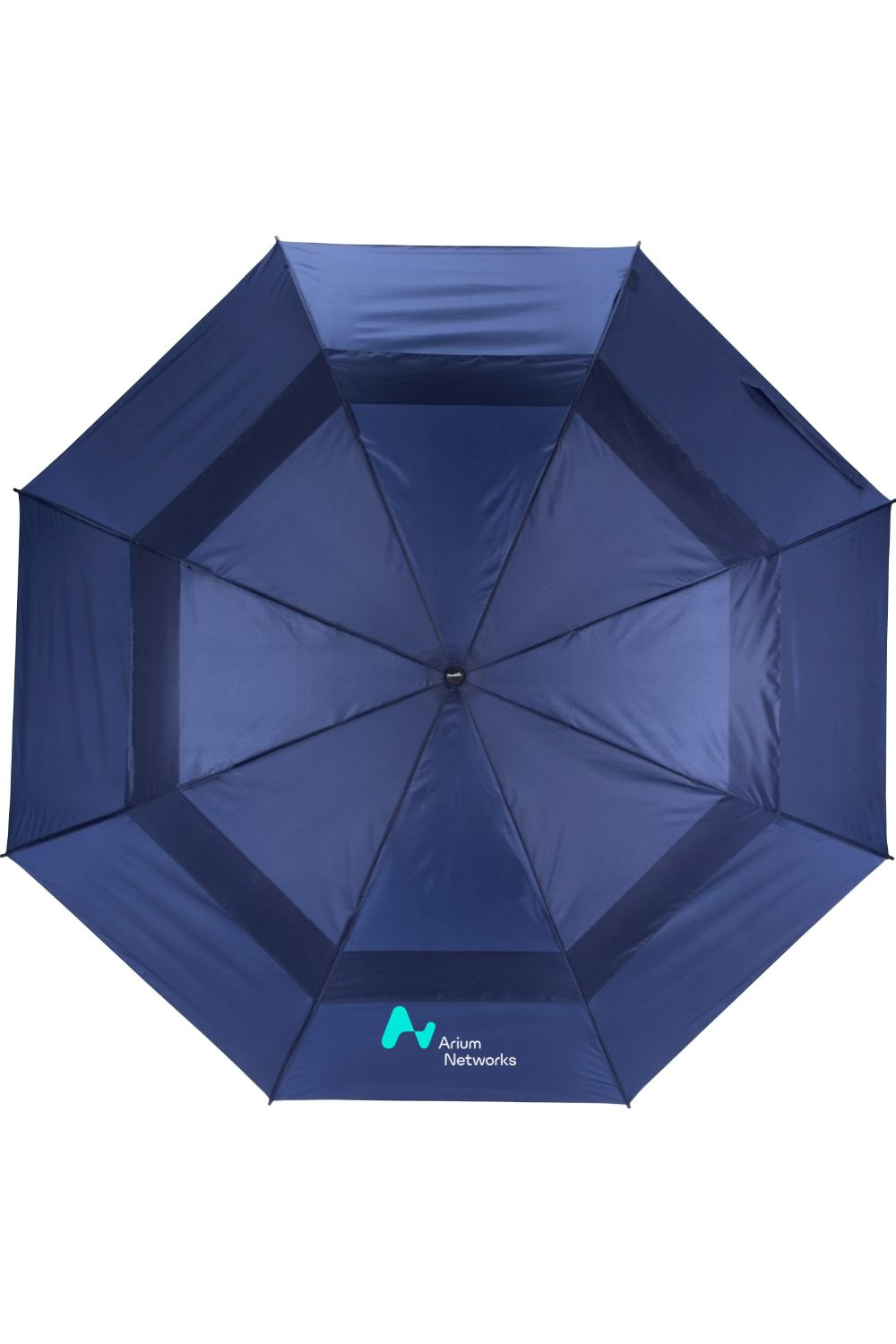 Shed Rain™ Windjammer® 58" Vented Wooden-Handled Auto-Open Jumbo Compact Umbrella