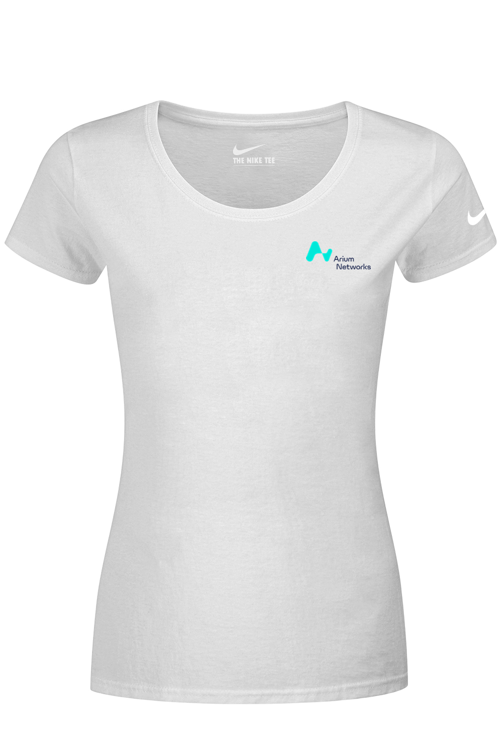 Nike Ladies Dri-FIT Cotton/Poly Scoop Neck Tee