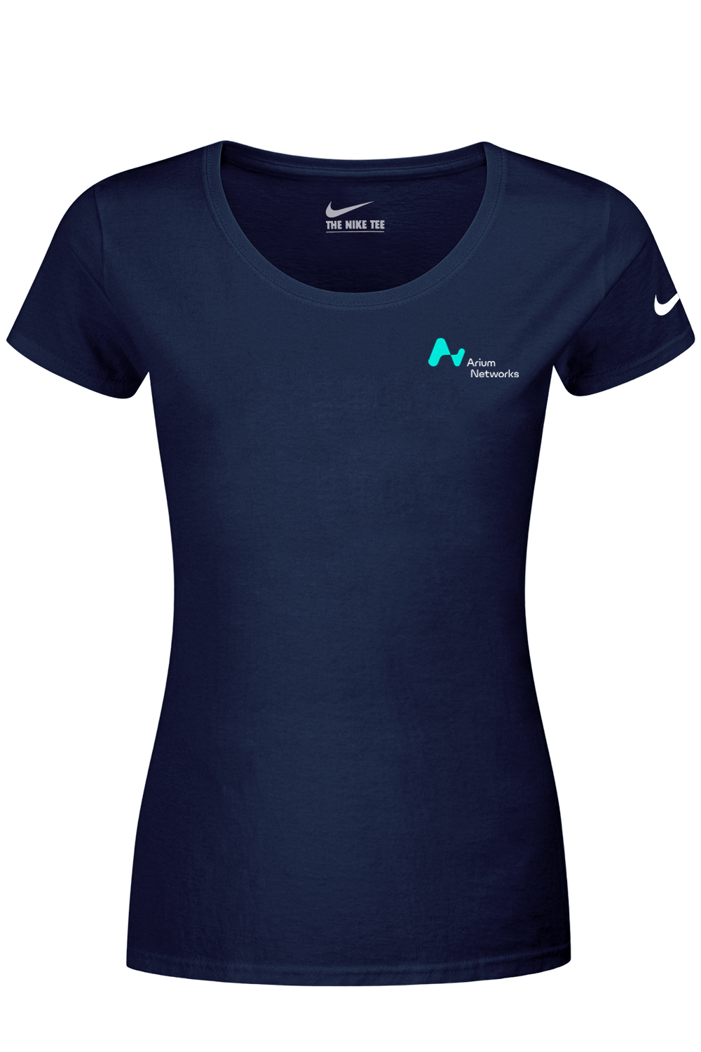 Nike Ladies Dri-FIT Cotton/Poly Scoop Neck Tee