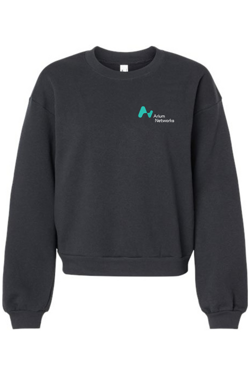 American Apparel ReFlex Women's Fleece Crewneck Sweatshirt